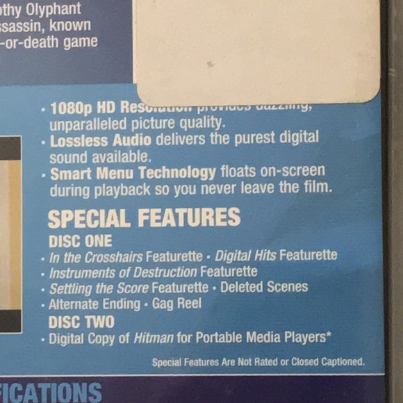 Hitman Unrated Blu-ray Disc Unrated - Picture 5 of 9